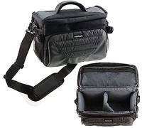 Navitech Sac à Bandoulière Gris Compatible avec Le Akozon Handheld Video Camcorder