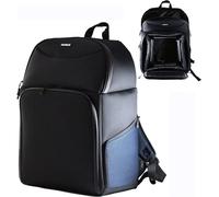 Navitech Sac à Dos Robuste Noir Et Bleu - Compatible avec leGooDee Projecteur 4K