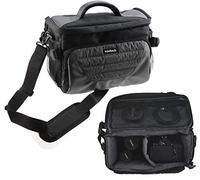 Navitech Sac de Transport DSLR/SLR Photo Caméra Digital Gris avec bandoulière et Ceinture Compatible avec Panasonic Lumix S1 + S1R