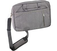 Navitech Sac de voyage gris élégant résistant à l'eau - Compatible avec tablette HONOR Pad X8A 4 Go 128 Go, extensible jusqu'à 1 To, WiFi 11"