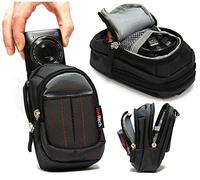 Navitech Sac pour Appareil Photo Noir Compatible avec Le Nikon COOLPIX W100 Camera