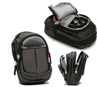 Navitech Sac pour Appareil Photo Noir - Compatible avec Le Panasonic LUMIX DC-TZ99E-K Compact Appareil Photo