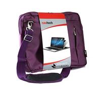 Navitech Sacoche de Transport Besace antichocs Compatible avec Ordinateur Portable ou tablettes tactiles HP Pavilion x2 Tablet with 12.1 (Violet)