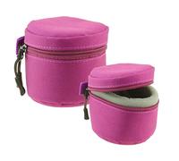 Navitech Violet Etui à lentille de caméra en Polyester avec dragonne Style Molle adapté aux Sony SEL-28F20