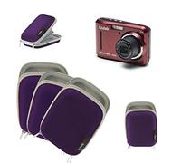 Navitech Violet Étui Rigide étanche pour Appareil Photo numérique Compatible avec Garmin Dashcam 66W