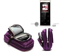 Navitech - Violet Résistant à l'eau Dure Housse de Protection en Compatible avecs baladeurs FM Radio/Audio numérique tel Que Dual Dab Pocket 3