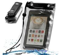 Navitech WaterGuard housse plage sacoche transparente imperméable compatible avec tablettes tactiles et liseuses 7’’ pouces y compris VTech InnoTab 3 Black / LeapFrog LeapPad Ultra / Hello Kitty 7" / Moshi Monsters 7 / Lexibook 7 Kids / Monster High / Tesco Hudle / Kurio 7x 4G LTE Tablet for Kids