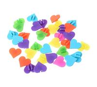 Navna 1 sac de perles de rayons de vélo décoration cœur coloré enfants clip roue équipement vélo accessoires vélo accessoires vélo pour homme femme route pour guidon chaîne volant d'inertie