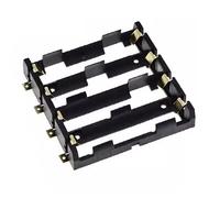 Navna 18650 Support de boîtier DIY 3 emplacements/4 emplacements 3,7 V Boîte de rangement en série parallèle avec clips de contact broches 4 supports de cellule