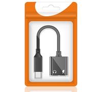 Navna Adaptateur de charge portable de type C avec boîtier en métal avec suppression du bruit pour appareils intelligents Adaptateur USB C