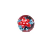 Navna Bulle en verre transparent avec créatures sous-marines - Matériaux de bijoux parfaits pour les enfants et les bijoux faits maison - Fournitures créatives de cadeaux