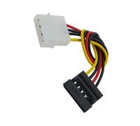 Navna Câble d'alimentation 4 broches vers 15 broches - Câble d'alimentation pour pilote dur - Adaptateur 15 broches pour adaptateur d'alimentation de serveur informatique