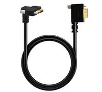 Navna Câble d'interface d'appareil intégré, micro 3.0 mâle droit | Type-C vers USB Gen 1 B, conception de fixation de panneau, guide de câblage de données 5 Gbit/s
