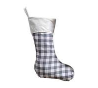 Navna Chaussette de décoration de sapin de Noël avec grand espace de rangement, tissu convivial et motif de festival, chaussettes décoratives à suspendre pour fête de Noël