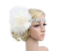 Navna Coiffe femme carnaval Gatsbys coiffe bal masqué Mardi Gras Bandeau Charleston