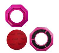 Navna Coussin universel en papier abrasif pour boules de bowling - Changez rapidement la base de ponçage de boule de bowling avec support adhésif puissant - Changez rapidement le tampon de ponçage