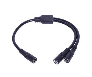 Navna DC 5.5x2.1mm Power Splitter Cord DC5521 Y Splitter Power Cable DC 5.5x2.1mm Fil femelle pour caméra de surveillance