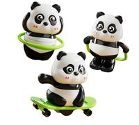 Navna Ensemble De 3 Figurines De Panda Mécaniques Interactives Favorisant L'activité Physique Et L'imagination, Remplissage De Sacs Cadeaux