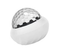 Navna Lampe de projecteur LED dynamique ondulée avec télécommande, alimentée par USB, veilleuse colorée en cristal pour décoration de maison, décoration de fête