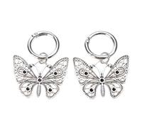 Navna Lot de 2 boucles de chaussures punk élégantes - Accessoire unique pour un look tendance - Accessoire tendance, taille unique, Comme décrit, Comme décrit.