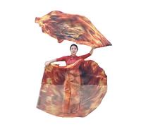 Navna Lot de 2 drapeaux de culte de la flamme rouge et des lions 140 x 140 cm pour danse et événement religieux avec tiges flexibles Bannières de cérémonie religieuse