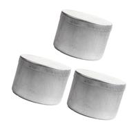 Navna Lot de 3 boîtes de rangement en aluminium pour échantillons de sol en laboratoire, utilisation sur le terrain, bocaux pour conserver des échantillons de jardinage