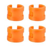 Navna Lot de 4 anneaux de protection pour vélo, équipement de vélo, support de chaîne, protection de cadre de pédalier