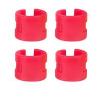 Navna Lot de 4 anneaux de protection pour vélo, équipement de vélo, support de chaîne, protection de cadre de pédalier