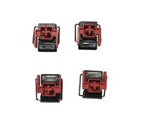 Navna Lot de 4 commutateurs Clickyr pour claviers mécaniques Hot Swappable Réponse rapide 1,5 mm Accessoire de jeu
