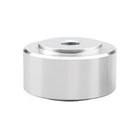 Navna Lot de 4 pieds de fixation antidérapants pour haut-parleur, isolation absorbant les chocs, base d'amplificateur de choc, couverture de support en alliage d'aluminium, équipement portable pour