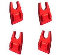 Navna Lot de 4 supports de canne à pêche imperméables doux et confortables pour quai, jetée, utilisation en eau salée