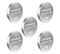 Navna Pile bouton CR2430 au lithium, 10/5 pièces, taille de voyage, 3 V, batterie de sortie pour montres, calculatrices, appareils numériques haute