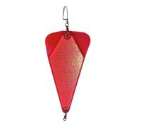 Navna Plaque de plongée clignotante haute visibilité Leurres ABS Triangles Planche de plongée pour lac, rivière, pêche en mer, triangles de pêche à la traîne