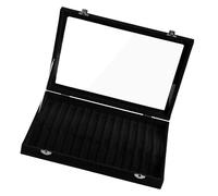 Navna Plateau de présentation antidérapant pour bijoux, surfaces en velours sécurisées pour les magasins de détail, matériaux composites, bijoux en velours recyclables