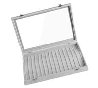 Navna Plateau de présentation antidérapant pour bijoux, surfaces en velours sécurisées pour les magasins de détail, matériaux composites, bijoux en velours recyclables