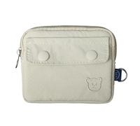 Navna Portefeuille fermé en polyester solide résistant à l'usure avec emplacements pour cartes spacieuses, organiseurs de pièces de monnaie compacts pour la mobilité sécurisée, fermeture éclair, sac