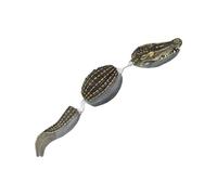 Navna Sculpture d'alligators Life Like - Appât flottant pour aquariums, bassins, intérieurs et extérieurs - Figurine décorative en résine - Décoration de piscine