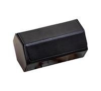 Navna Support de montre de voyage hexagonal européen avec intérieur rembourré pour affichage de bijoux, conteneur de montre rembourré doux