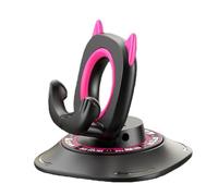 Navna Support de tableau de bord de voiture avec rotation à 360° en ABS Base antidérapante pour tous les modèles de téléphone de 4 à 7 pouces Anti-rayures