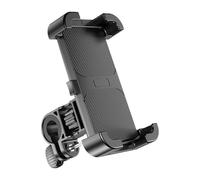 Navna Support de téléphone en silicone pour moto de 0,6 à 1,57 pouces et smartphones jusqu'à 20 mm d'épaisseur, support de téléphone stable pour moto