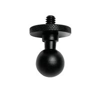 Navna Support de téléphone portable pour moto - Base à boule de 17 mm - Adaptateur à vis pour appareil photo - Accessoires de base - Adaptateur de tête sphérique 1/4