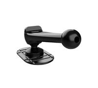 Navna Support de téléphone rotatif à 360 degrés de 17 mm pour tableau de bord de voiture - Support adhésif réglable - Installation facile - Accessoire de fixation pour téléphone