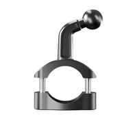 Navna Support réglable de 17 mm avec tête sphérique pour guidon de téléphone, support de fixation à boulon en U, montage facile