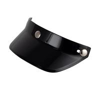 Navna Visière de casque à 3 boutons pression universelle coupe-vent à rabat coupe-vent accessoires de moto pour motos avec visage ouvert visière de casque nettoyant pour lunettes 3 boutons pression