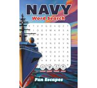 Navy Word Search Puzzle Book: Easy to Read Word Search Puzzles about the Navy, Crew Roles and Titles, Nautical Terms, Culture and more. A great gift ... | 6x9 inches, 120 pages, 60 exciting puzzles.
