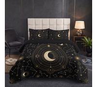 NAWVNMI Couette 200×200 cm 4 Saisons Mystère Astrologie