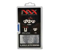 NAX Chaîne de 18 pouces pour tronçonneuse à essence NAX400C tronçonneuse - 72 maillons - 0,325 x 1,5 - Pièce de rechange