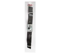 NAX Tondeuse à Gazon NAX1000S - Lame avec Kit Adaptateur - Rondelle Boulon - Set - Pièce de Rechange 1000S