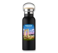 Naxos Bouteille isotherme souvenir de vacances Grèce Bouteille écologique Tasse à café