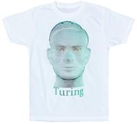 NAXVBEOD Alan Turing T Shirt Design White XXL